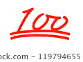 100 handwritten characters 119794655