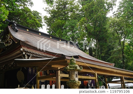 日本茨城縣鹿島神社參拜殿正殿 119795106