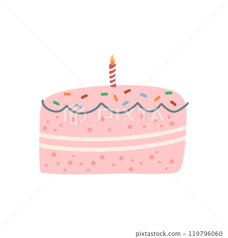 Still life of birthday elements 119796060