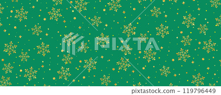 Christmas background, snowflakes, horizontal 119796449