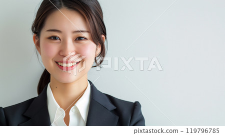 Smile business woman - Stock Illustration [119796785] - PIXTA