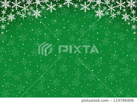 Christmas frame background snowflake 119796906