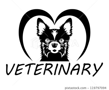 veterinary clinic pets cats and dogs logo for your business or company vector illustration veterinary clinic pets cats and dogs logo for your business or company vector illustration 119797094