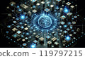 Data cloud image 119797215