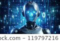 image of cyberwoman 119797216