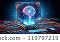 Image of an AI brain 119797219