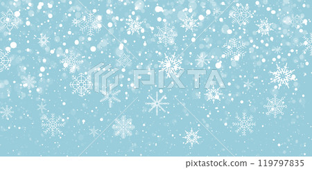 christmas background with snowflakes 119797835