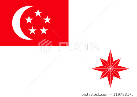 Naval Ensign of Singapore Naval Ensign of Singapore 119798173