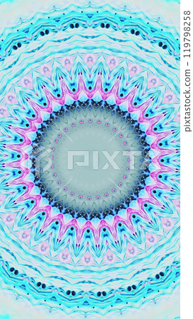 Abstract mandala with intricate geometric patterns in pink blue colors vibrant modern design art illustration abstract background. Abstract mandala with intricate geometric patterns in pink blue colors vibrant modern design art illustration abstract background. 119798258