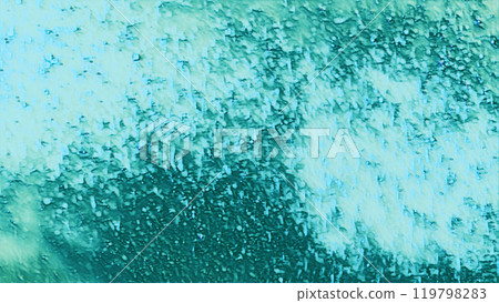 Dynamic cyan blue aqua pixel texture vibrant splashes bubbles flow art illustration abstract background. 119798283