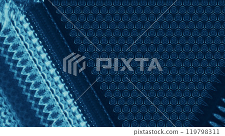 Textured blue surface with intricate mosaic digital design modern art illustration abstract background. Textured blue surface with intricate mosaic digital design modern art illustration abstract background. 119798311