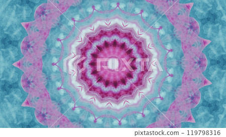 Mandala harmony balance in blue pink intricate geometric patterns blend of colors design art illustration abstract background. Mandala harmony balance in blue pink intricate geometric patterns blend of colors design art illustration abstract background. 119798316