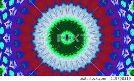 Intricate vibrant kaleidoscope art with symmetrical patterns captivating with detailed design art illustration abstract background. Intricate vibrant kaleidoscope art with symmetrical patterns captivating with detailed design art illustration abstract background. 119798319