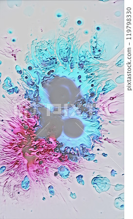 Paint splatter blue pink color mix paint drop splash acid fluid droplets art illustration abstract background. Paint splatter blue pink color mix paint drop splash acid fluid droplets art illustration abstract background. 119798330