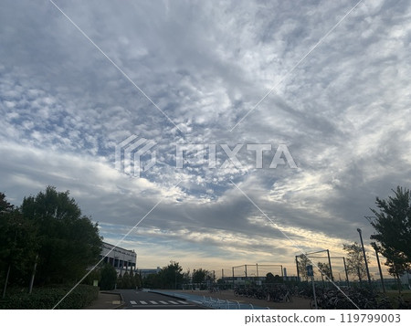 秋天的鱗片雲 鱗片雲 119799003