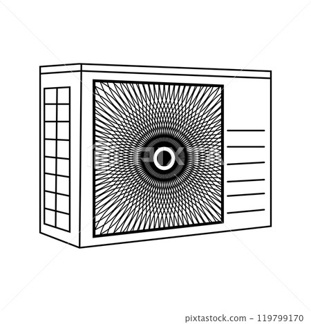 Outdoor air conditioner icon 119799170