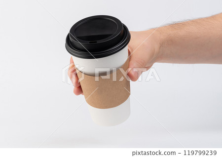 Close up of cup for hot drink liquids 119799239