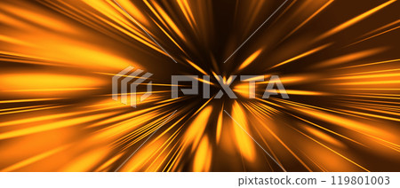 Abstract yellow light speed zoom on black background technology vector Abstract yellow light speed zoom on black background technology vector 119801003