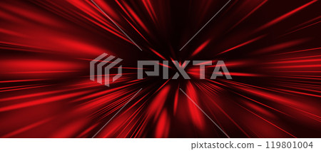 Abstract red light speed zoom on black background technology vector Abstract red light speed zoom on black background technology vector 119801004