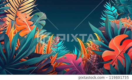 Monstera leaf gracefully poised, encapsulating the essence of summer days. Monstera leaf gracefully poised, encapsulating the essence of summer days. 119801735