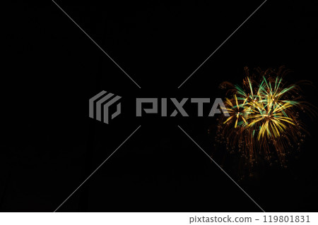 Fireworks bursting into the night sky at the Tokoname Pottery Festival Fireworks Display (Aichi Prefecture) Fireworks bursting into the night sky at the Tokoname Pottery Festival Fireworks Display (Aichi Prefecture) 119801831