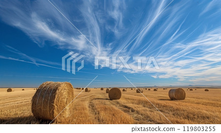 A serene twilight beach shows a sea turtles silhouette, slowly making its way to the water - peaceful beauty. 119803255
