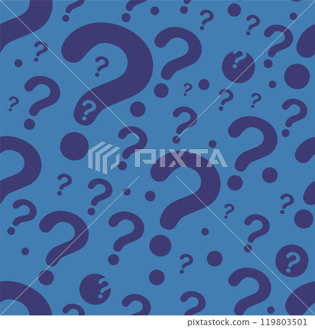 The concept of frequently asked questions. A flat vector illustration with question marks. The concept of frequently asked questions. A flat vector illustration with question marks. 119803501