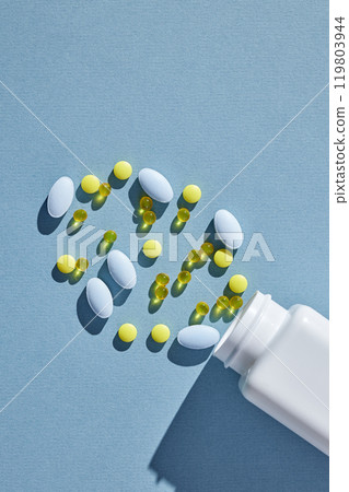 various colorful pills various colorful pills 119803944