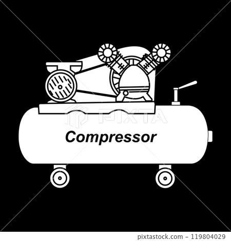 Compressor icon 119804029
