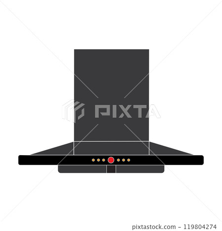 Kitchen smoke exhauster icon 119804274