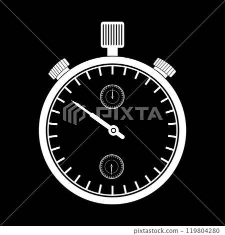 Stopwatch icon Stopwatch icon 119804280