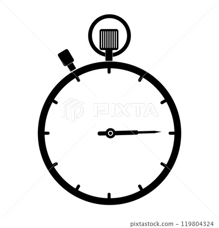 Stopwatch icon 119804324