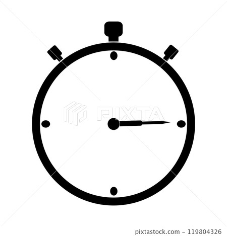 Stopwatch icon 119804326