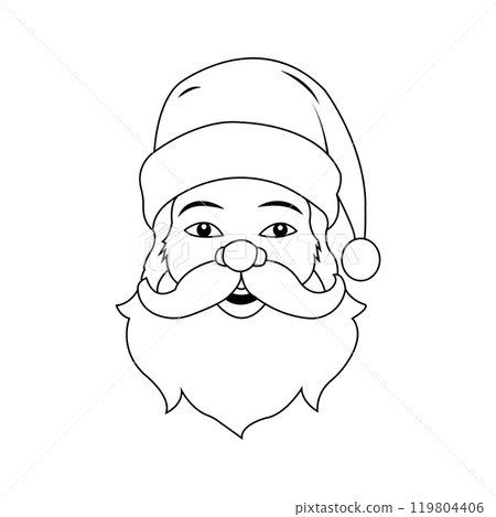 Santa claus icon Santa claus icon 119804406