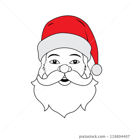 Santa claus icon 119804407