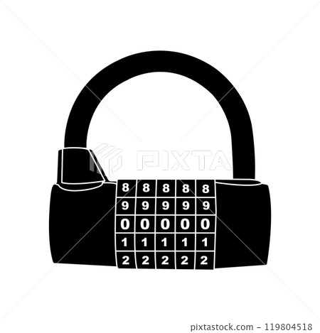 Padlock icon Padlock icon 119804518