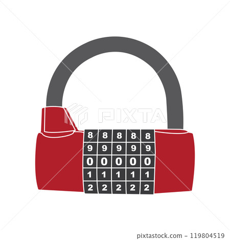 Padlock icon Padlock icon 119804519