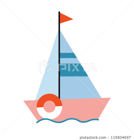 Object, cartoon style. Trendy modern vector illustration isolated on white background, hand drawn 119804697