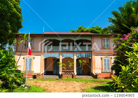 Active Gendarmerie Post on Royale Island in the Salvation Islands, French Guiana. A Blend of History and Modern Service 119804905