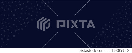 Vector dark blue background with stars. Sparse snowfall Christmas background. Mystical Symmetrical frame with rhombuses with copy space. Vector dark blue background with stars. Sparse snowfall Christmas background. Mystical Symmetrical frame with rhombuses with copy space. 119805930