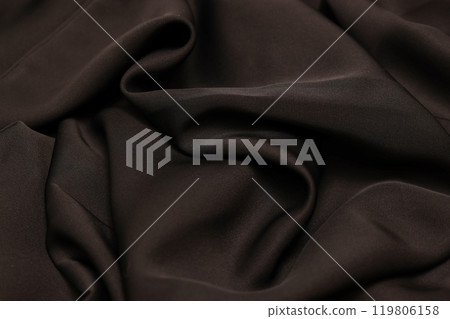 Dark brown fabric background image 119806158
