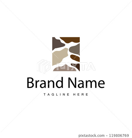 Stone Vector Logo, Stone Design Balance Milestone Vector Templet Symbol Illustration Stone Vector Logo, Stone Design Balance Milestone Vector Templet Symbol Illustration 119806769