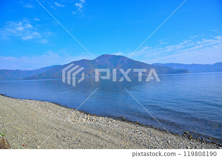 Lake Biwa, Shiga Prefecture: Autumn at Kaizu Osaki Lake Biwa, Shiga Prefecture: Autumn at Kaizu Osaki 119808190