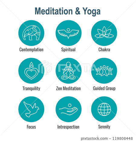 icon, yoga, massage 119808448