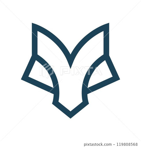 Wolf icon logo design Wolf icon logo design 119808568