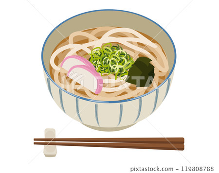 Kake 烏龍麵向量圖用筷子 119808788