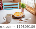 Lunch by the window 119809189