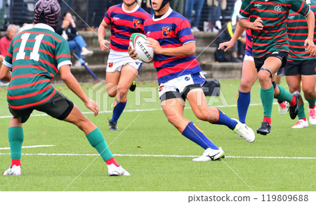 rugby, high school rugby 119809688