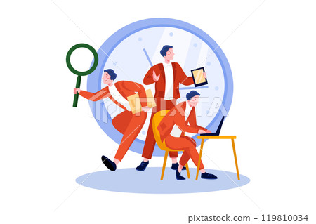 Multitasking Illustrations Multitasking Illustrations 119810034