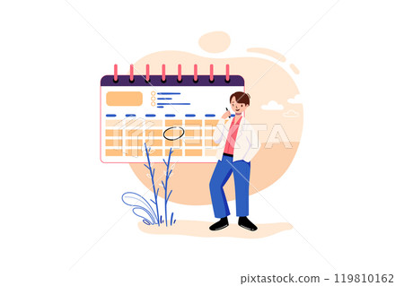 Appointment Illustrations 119810162